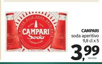Pam Campari Soda Aperitivo offerta