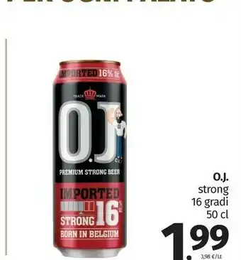 Pam O.j. Strong 16 Gradi 50 Cl offerta