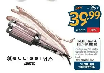Imetec Beach Waves Multi GT20 100 La Piastra Per Capelli A Onde Di Belén