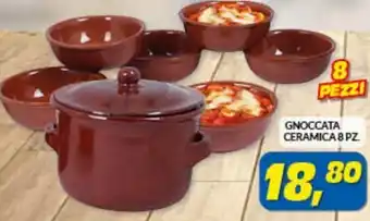 Risparmio Casa Gnoccata Ceramica 8 pz offerta