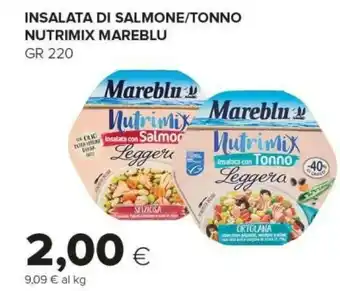 Tigre Mareblu Nutrimix Insalata Con Salmone Leggera Sfiziosa 220 G(ml) offerta