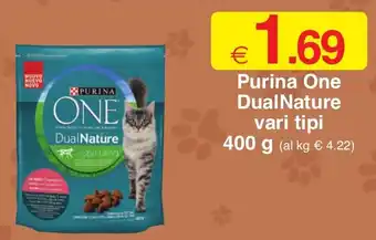 Purina One DualNature vari tipi 400 g