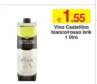 Vino Castellino bianco/ rosso brik 1 litro