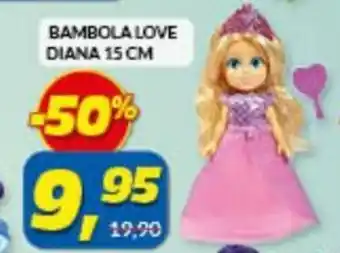 Risparmio Casa Bambola Love Diana 15 cm offerta