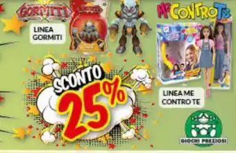 Risparmio Casa Linea Me Contro Te/ Linea Gormiti offerta
