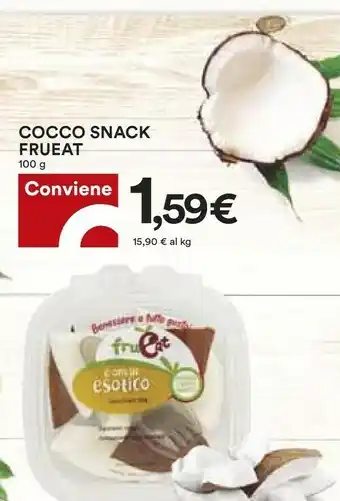 Coop Frueat Cocco Snack offerta