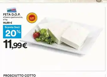Coop Coop Feta Dop Al Bianco Gastronomia offerta