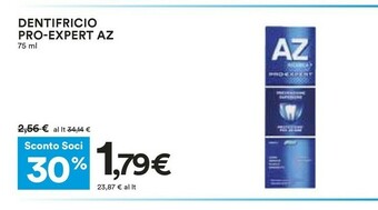 Coop Az Dentifricio offerta