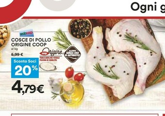 Coop Coop - Pollo Italiano Origine Tracciabilità Totale Filiera Di Qualità offerta