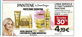 Coop Pantene Shampoo offerta