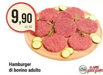 Supermercati Gulliver Hamburger Di Bovino Adulto offerta