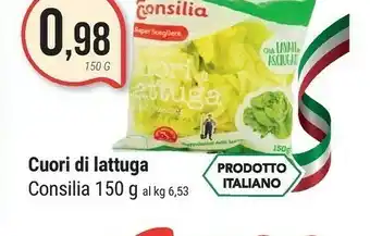 Supermercati Gulliver Consilia Cuori Di Lattuga offerta