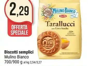 Supermercati Gulliver Mulino Bianco Mulino Bianco - Tarallucci 900 g(ml) offerta