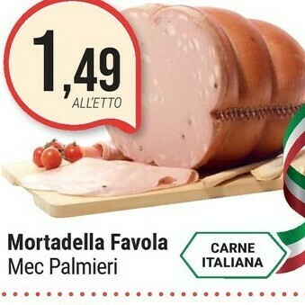 Supermercati Gulliver Mec Palmieri Mortadella Favola offerta