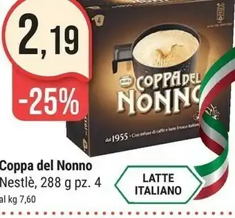Supermercati Gulliver Motta Motta - Coppa del Nonno Classica 288 g(ml) offerta