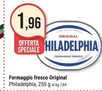 Supermercati Gulliver Philadelphia Formaggio Fresco Original offerta