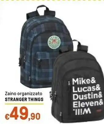 Iper La Grande Stranger Things Zaino offerta