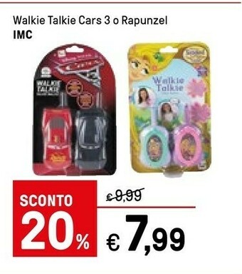 IMC Walkie Talkie Cars