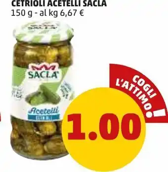 PENNY Cetrioli acetelli sacla offerta
