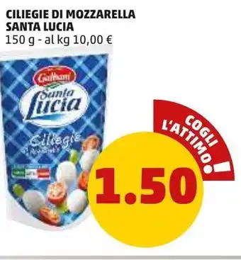 PENNY Ciliegie di mozzarella santa lucia offerta