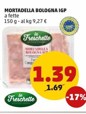 PENNY Mortadella bologna igp offerta