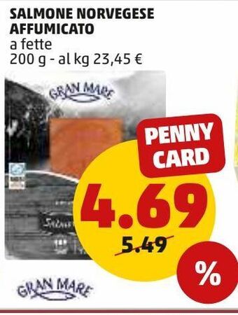PENNY Salmone norvegese affumicato offerta