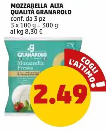 PENNY Mozzarella alta qualità granarolo offerta