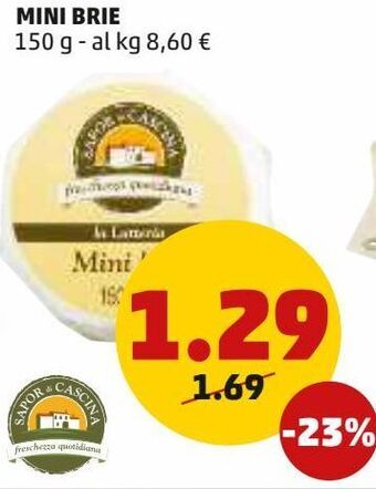 PENNY Mini brie offerta