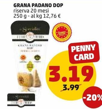 PENNY Grana padano dop offerta