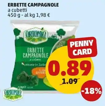 PENNY Erbette campagnole offerta