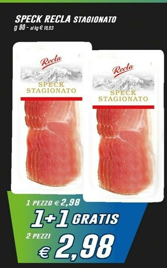 Recla Speck Stagionato 80 G