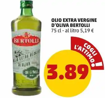 PENNY Olio extra vergine d'oliva bertolli offerta