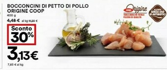 Coop Coop Bocconcini Di Petto Di Pollo offerta