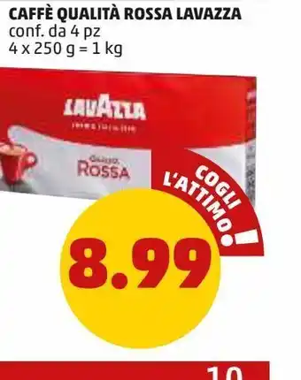 PENNY Caffè qualità rossa lavazza offerta