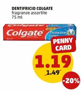 PENNY Dentifricio colgate offerta