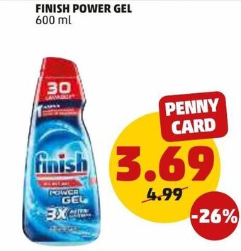 PENNY Finish power gel offerta