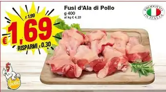 Prix Quality Prix Fusi D'Ala Di Pollo 400 G offerta