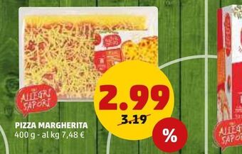 PENNY Pizza margherita offerta