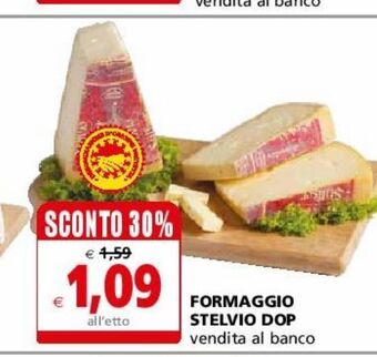Il Gigante Formaggio stelvio dop offerta