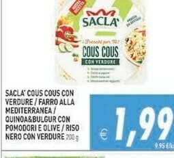 Gros Saclà Cous cous offerta