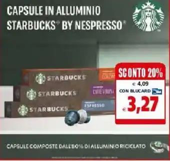 Il Gigante Capsule di caffè nespresso offerta