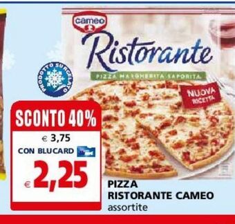 Il Gigante Pizza ristorante cameo offerta