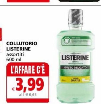 Il Gigante Colluttorio listerine offerta