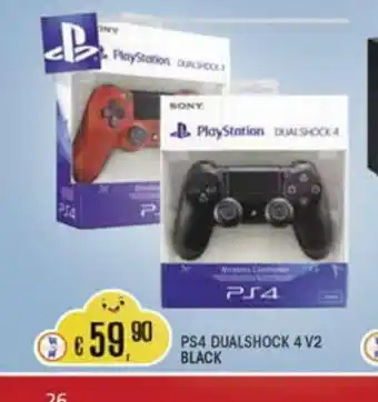 Ps4 dualshock 4 v2 black