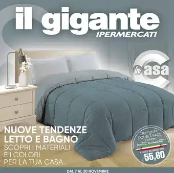 Il Gigante Trapunta double face offerta