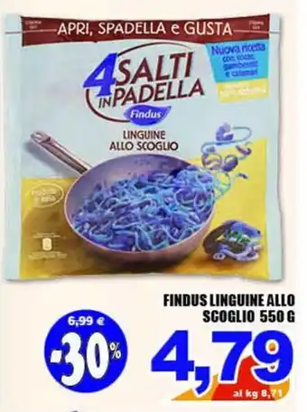 Sacoph Findus Linguine Allo Scoglio 550 g offerta