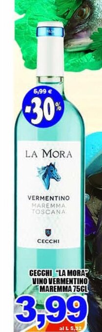 Cecchi "La Mora" Vino Vermentino Maremma 75cl