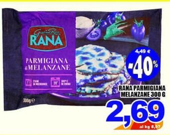 Sacoph Rana Parmigiana Melanzane 300 g offerta