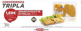 Coop Grancotolette Di Pollo offerta