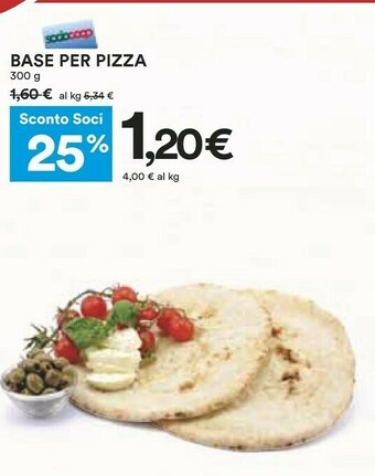 Coop Base Per Pizza offerta